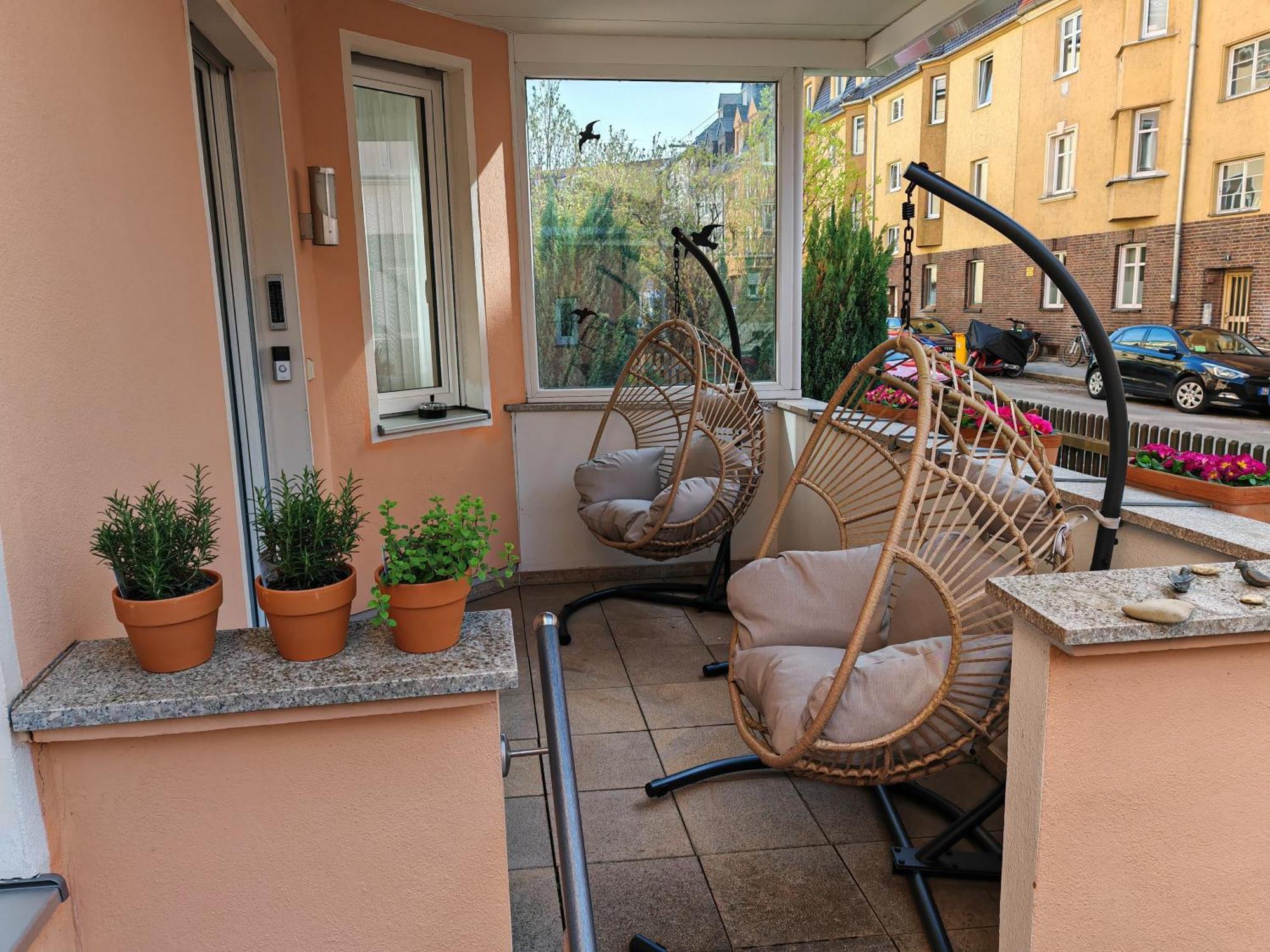 Neu - 4 Zimmer, 4 Betten, 5 Min Zum Hbf, Terrasse, 160Qm Augsburg Exteriör bild